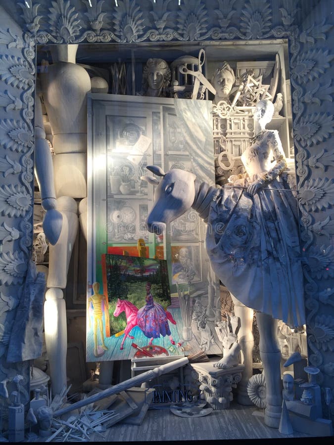 NYC: Bergdorf Goodman's 2008 Holiday window display