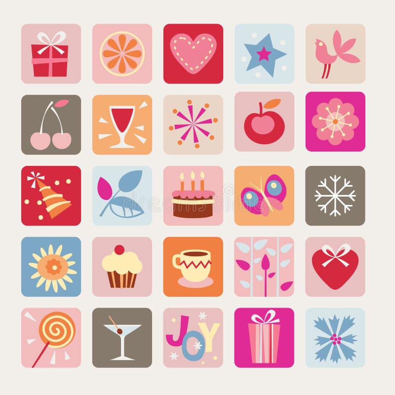 Holidays Icons