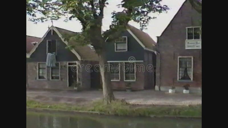 Holland 1989 typowe holenderskie domy holenderskie 3