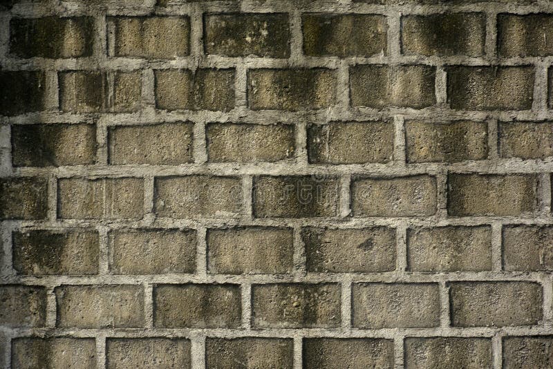 Hollow Block Outside Wall Background Stock Image - Image of block, outside:  195531331