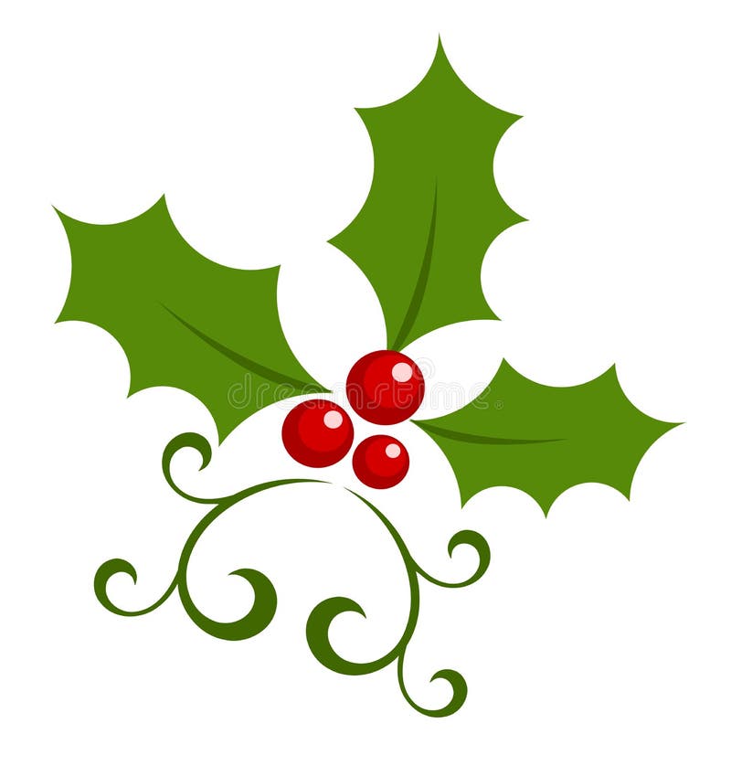 Download Holly berry icon stock vector. Illustration of card, leaf ...