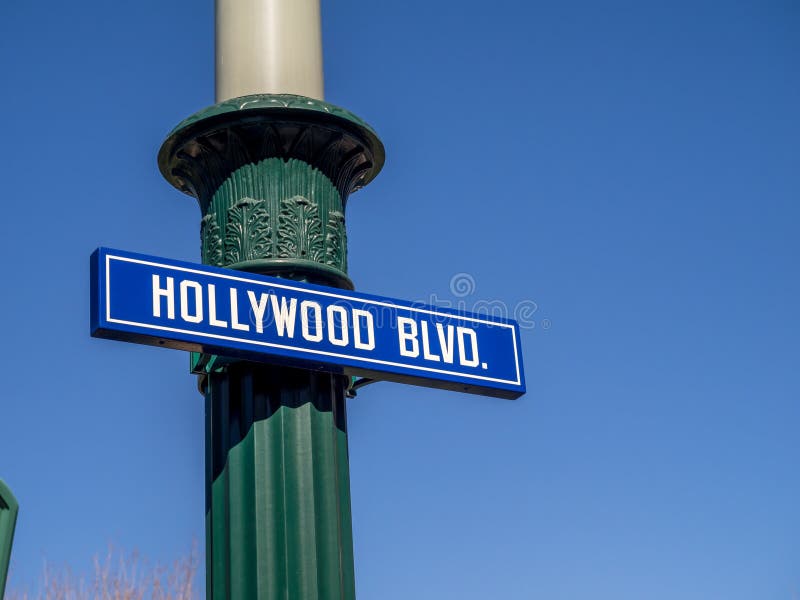 Hollywood BLVD bij Hollywood-Studio's in het Avonturenpark van Disney Californië