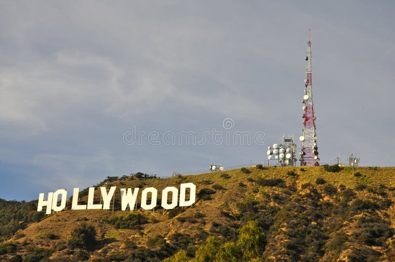 Hollywood-Schriftzug stockfotos Hollywood-Schriftzug stockfotos