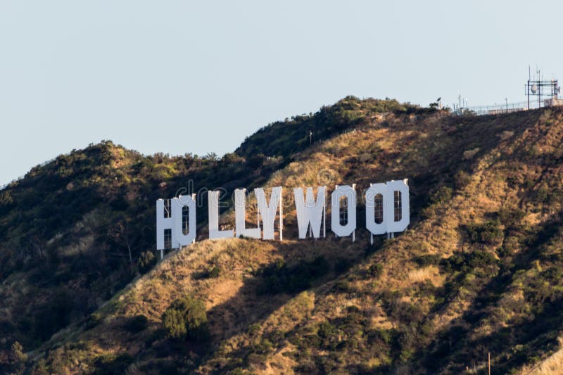 Hollywood Sign royalty free stock images