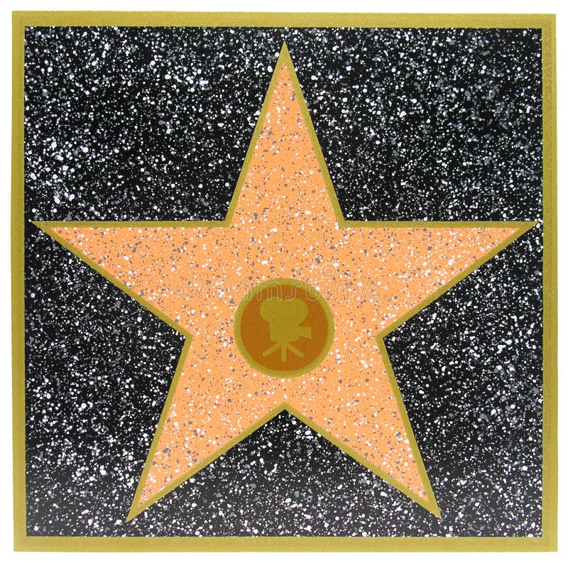 Hollywood Star royalty free stock photos Hollywood Star royalty free stock photos