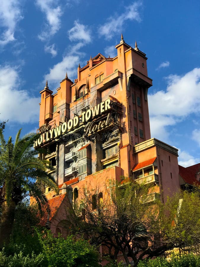 HollywoodTurmHotel an Disney` S Hollywood Studios Redaktionelles