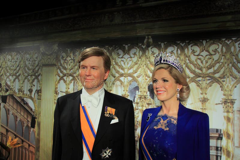 Holländsk konung och drottning royaltyfria foton Holländsk konung och drottning royaltyfria foton