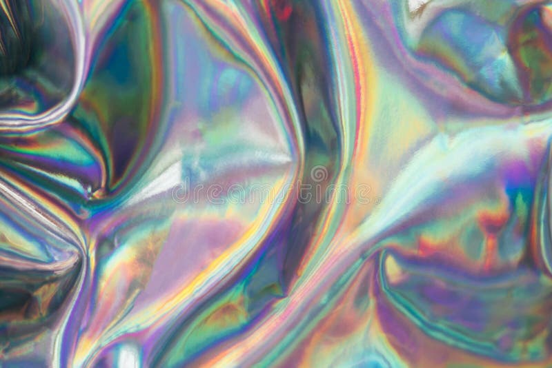 Holographic iridescent abstract blurred surface. Holographic gradient. stock photography Holographic iridescent abstract blurred surface. Holographic gradient. stock photography