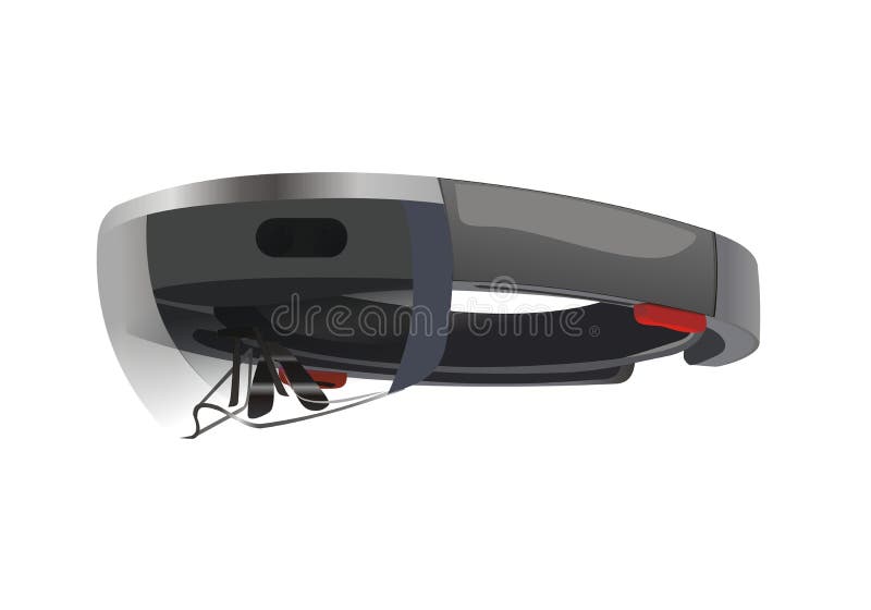 Hololens, hololens крутые изолированные вектора иллюстрация штока Hololens, hololens крутые изолированные вектора иллюстрация штока