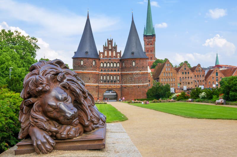 Holstentor. Lubeck, Germany