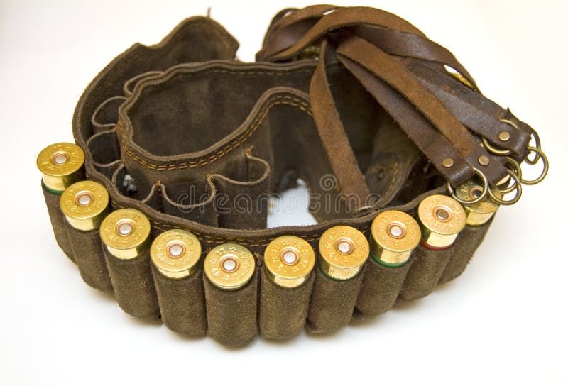 Holster hunter with shotgun cartridges