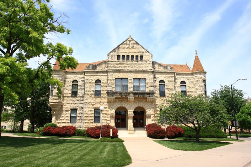 Holton Hall - Staat Kansas-Universität stockfoto Holton Hall - Staat Kansas-Universität stockfoto