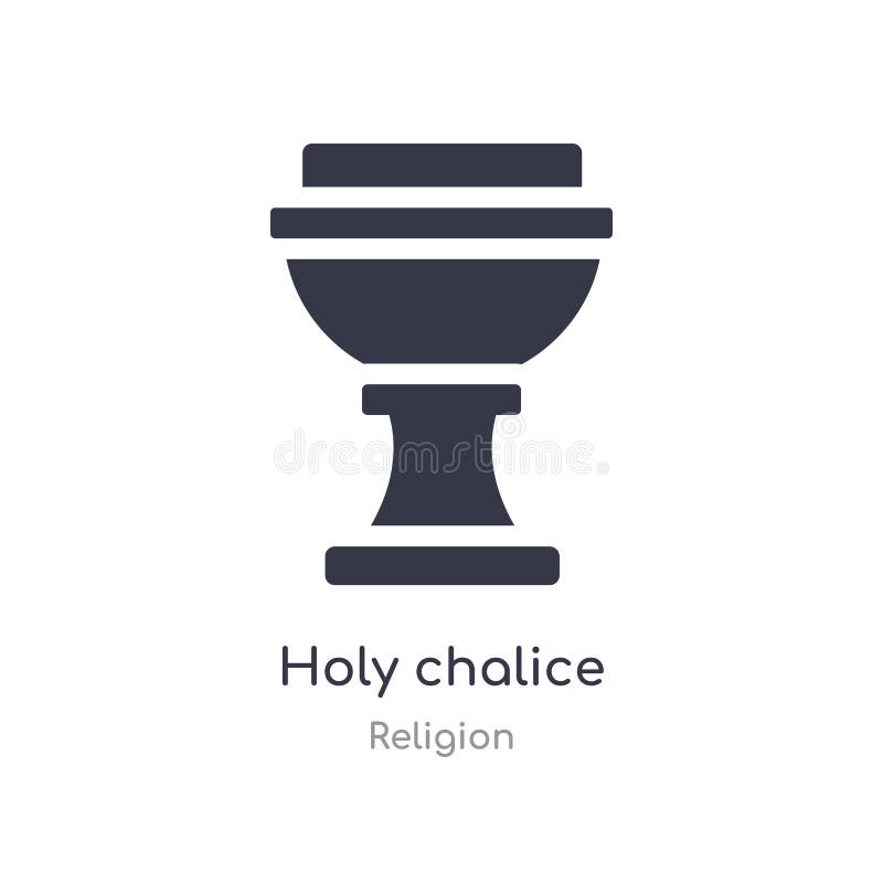 holy chalice icon. isolated holy chalice icon vector illustration from religion collection. editable sing symbol can be use for vector illustration holy chalice icon. isolated holy chalice icon vector illustration from religion collection. editable sing symbol can be use for vector illustration