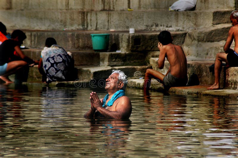 Holy City Benaras In India