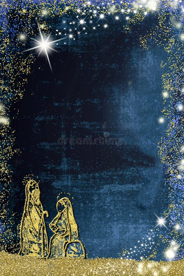 Holy Family Christmas greetings cards