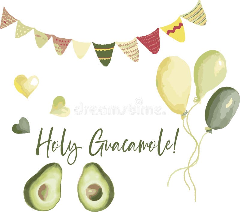 guacamole clipart image