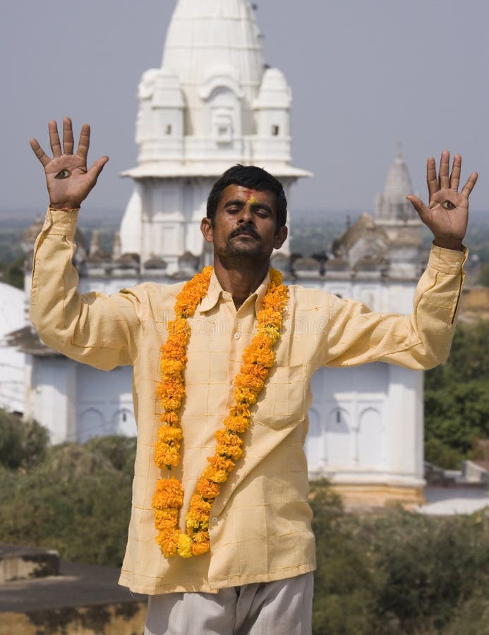 Holy Man - Jian Temples - Sonagiri - India