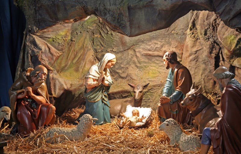 Holy Nativiti Scene, Holy Family 1, Christmas Exhibition in Klovicevi ...