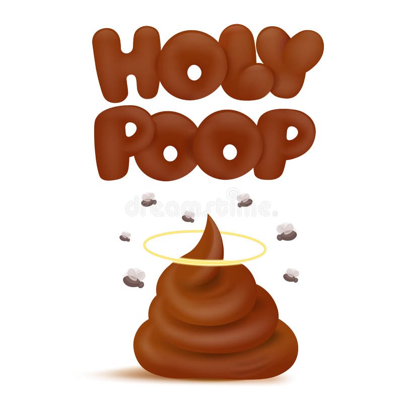 Holy Poop Concept Emoji Icon Stock Illustration Illustration of happens, icon 92551321