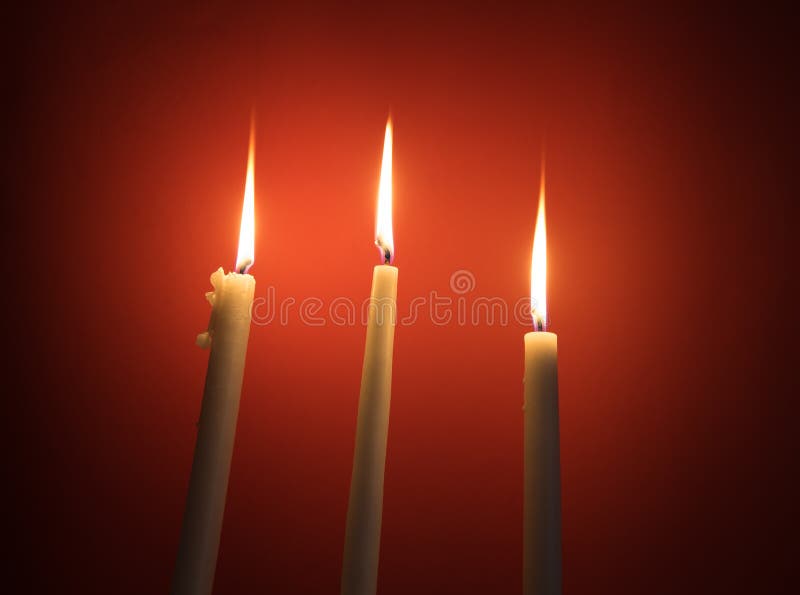 Holy Religious Candles Burning Stock Image Image of spirituality