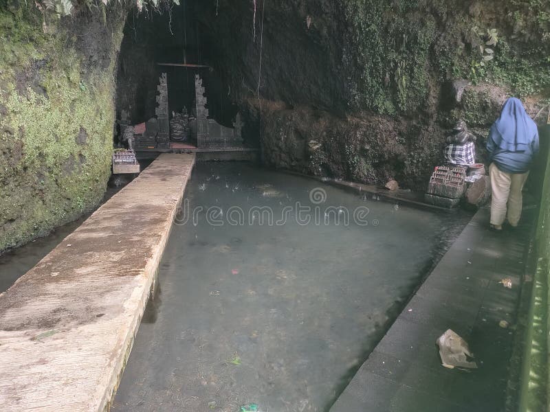 Holy tears of Hindus stock image. Image of indonesia 263296647