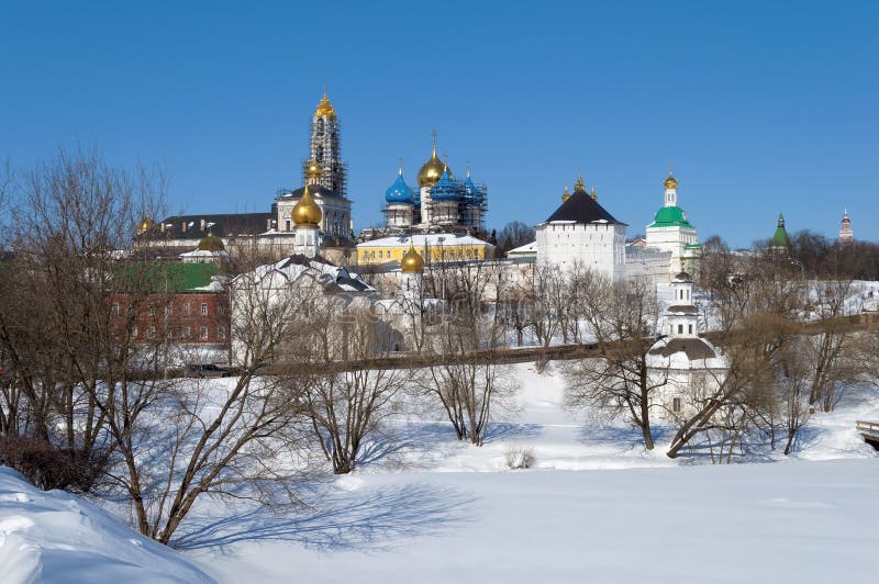 Trinity Sergius Lavra, winter time