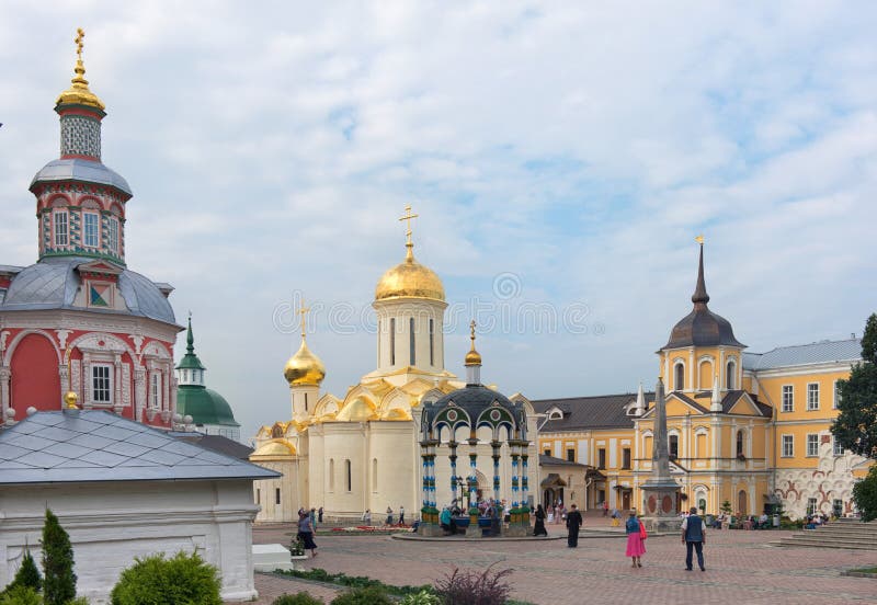 The Holy Trinity-St. Sergius Lavra royalty free stock images The Holy Trinity-St. Sergius Lavra royalty free stock images