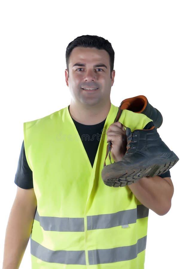 Hombre Atractivo En Ropa Y De Trabajo Foto de archivo - Imagen de calzado, oficial: 26075194
