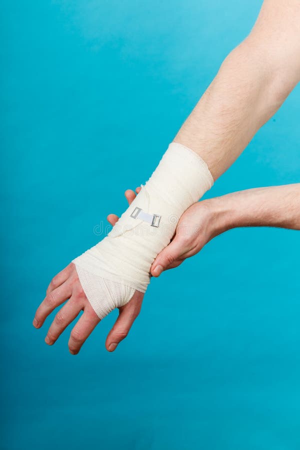 549 Mano Vendada Fotos de stock Fotos libres de regalías de Dreamstime