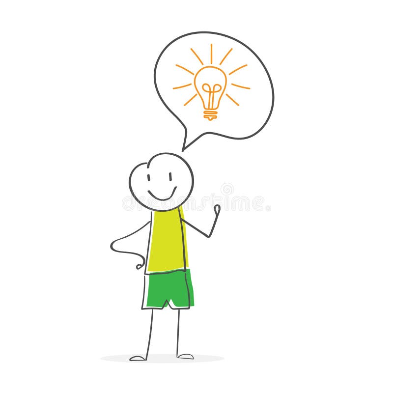 Hombre De Dibujos Animados Con Pensamientos Y Una Idea Ilustración del Vector - Ilustración de creatividad, persona: 207955238 Hombre De Dibujos Animados Con Pensamientos Y Una Idea Ilustración del Vector - Ilustración de creatividad, persona: 207955238
