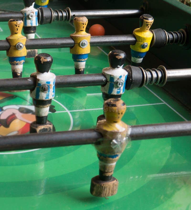 Hombre de la multa de Foosball imagen de archivo libre de regalías Hombre de la multa de Foosball imagen de archivo libre de regalías