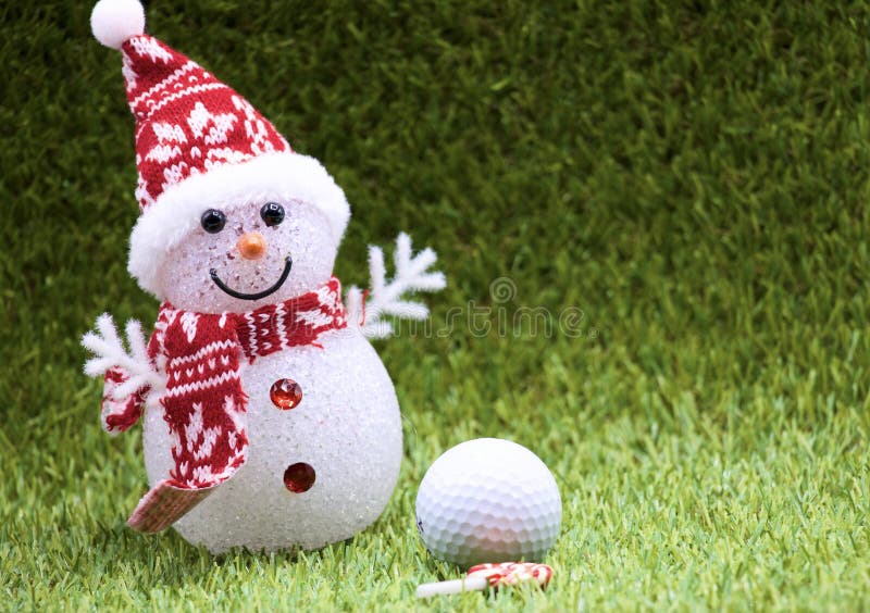 Golf ball and ornament on grass background. Golf ball and ornament on grass background