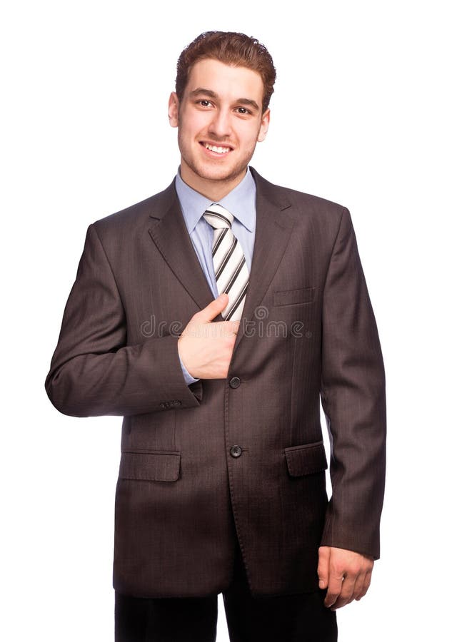 Hombre de negocios confidente imagen de archivo Hombre de negocios confidente imagen de archivo