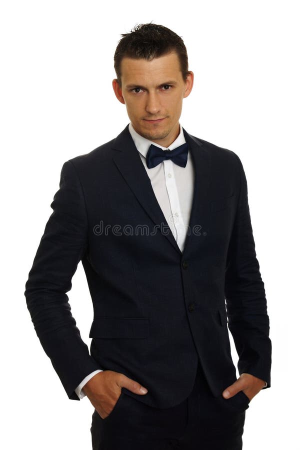 Hombre de negocios joven en traje imagen de archivo Hombre de negocios joven en traje imagen de archivo
