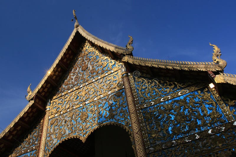 Hombre del chiang de Wat, Chiang Mai, Tailandia imagenes de archivo Hombre del chiang de Wat, Chiang Mai, Tailandia imagenes de archivo