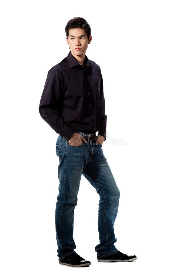 Hombre joven con la expresión de la cara imagen de archivo Hombre joven con la expresión de la cara imagen de archivo