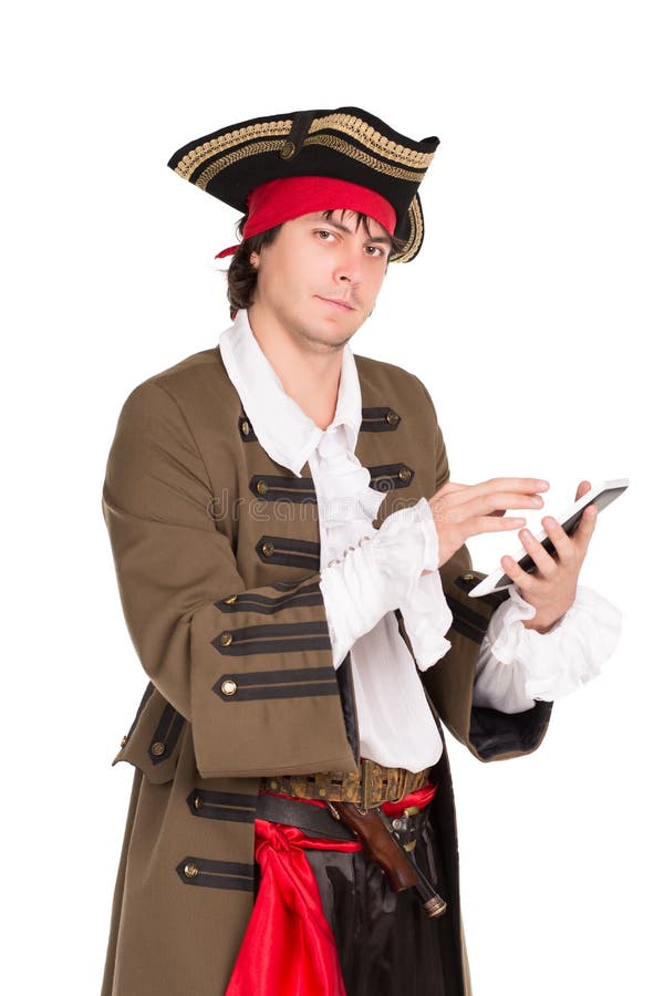 Hombre En Música De La Transferencia Del Sombrero Del Pirata En Un  Ordenador Portátil Foto de archivo - Imagen de forense, ciberespacio:  36796588