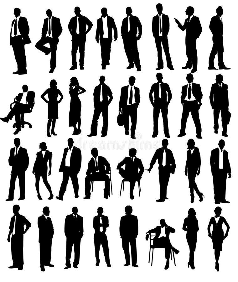 Hombres de negocios ilustración del vector Hombres de negocios ilustración del vector