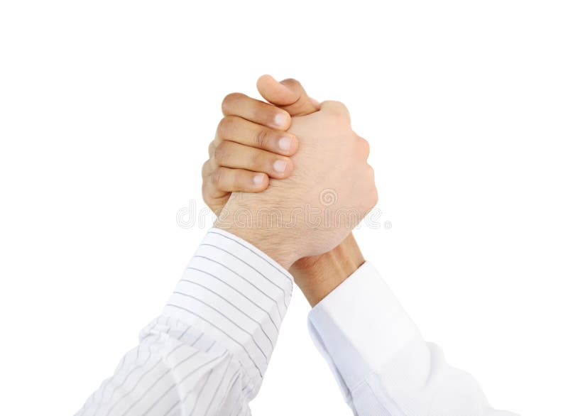 Hombres de negocios acertados de la sacudida de la mano fotografía de archivo Hombres de negocios acertados de la sacudida de la mano fotografía de archivo