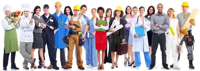 Hombres de negocios del grupo de los trabajadores fotografía de archivo Hombres de negocios del grupo de los trabajadores fotografía de archivo
