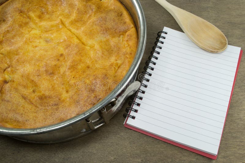 Home Baking with Recipe Book Stock Image - Image of diet, healthy: 22958713