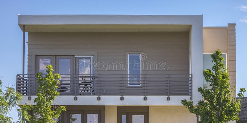 Home with balcony and flat roof in Daybreak Utah