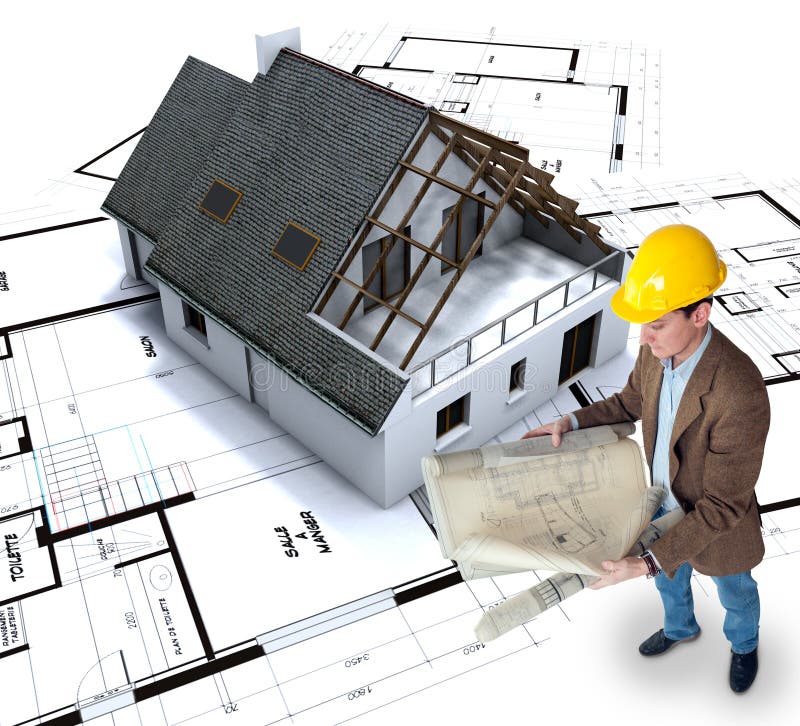 Home building royalty free stock image