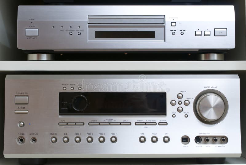 Home cinema system stock photo. Image of color, information 8849078