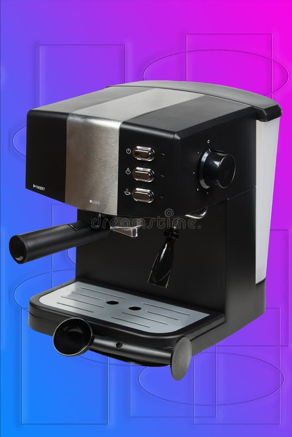 Home coffee machines stock photo. Image of morning, breakfast 262626228