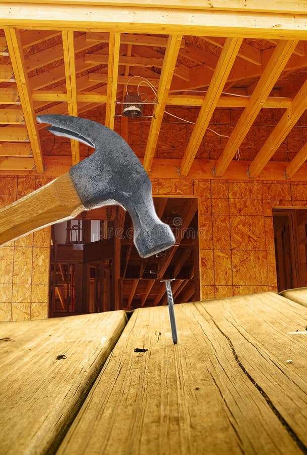 Home construction royalty free stock images