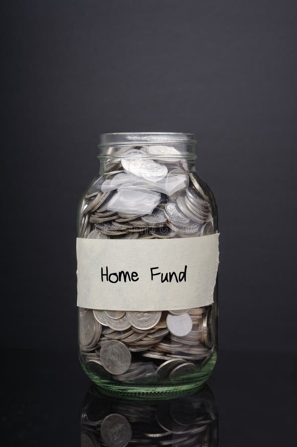 Home Fund Financial Concept Stock Image Image of coin, investment