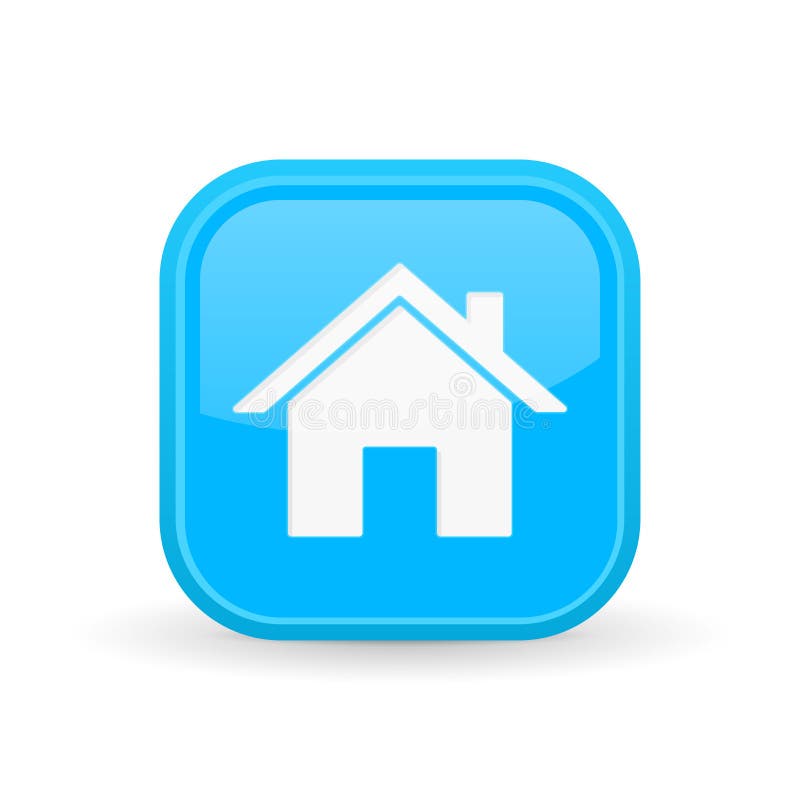 house icon blue png