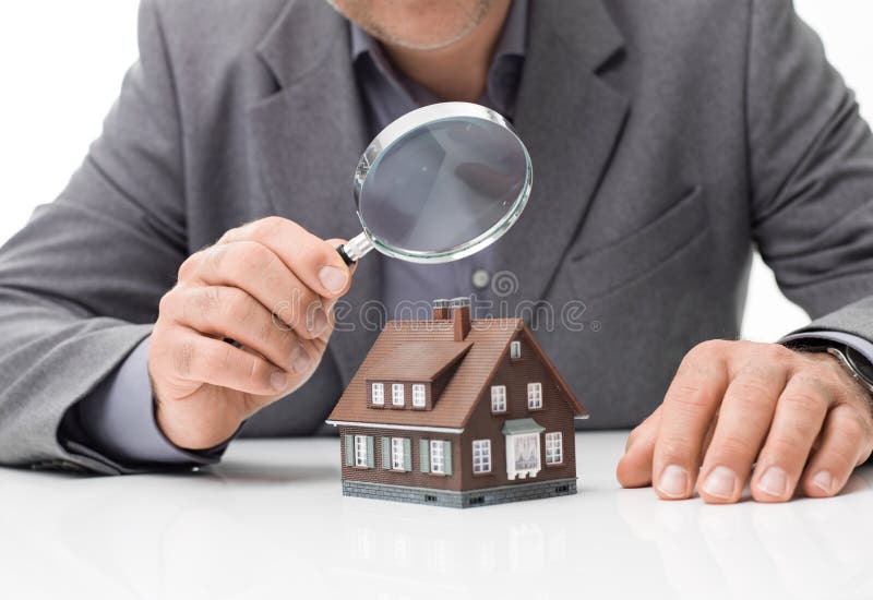 Home inspection royalty free stock photography Home inspection royalty free stock photography