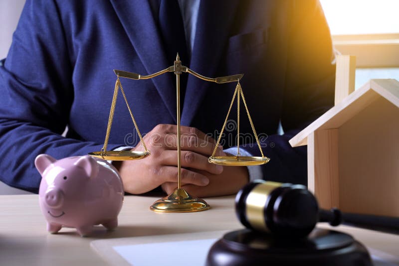 Home insurance, Law and justice concept royalty free stock photography Home insurance, Law and justice concept royalty free stock photography